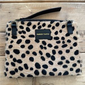 Parker thatch leopard baby Lee bag